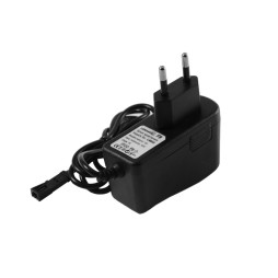 Power supply 12W-IP44 1A plastic 900mm-wire, 12V socket mini female LEDUA