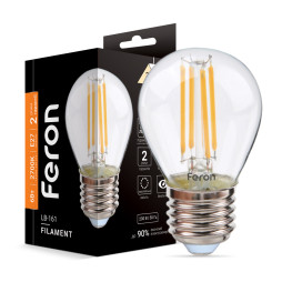 LED lamp Feron Filament LB-161 6W E27 2700K