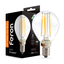 LED lamp Feron Filament LB-162 7W E14 4000K