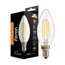 LED lamp Feron Filament LB-160 7W E14 2700K