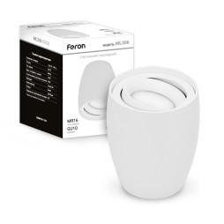 Surface-mounted lamp Feron ML306 under the lamp white