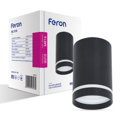 Surface-mounted lamp Feron ML308 under the lamp black