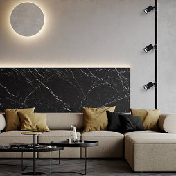 Track light Feron ML338 under the lamp black