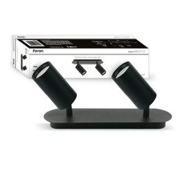 Surface-mounted swivel lamp Feron ML311-2 under the lamp, black