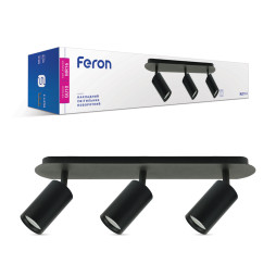 Surface-mounted swivel lamp Feron ML311-3 under the lamp, black