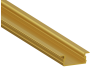 Aluminum profile for LED strip AL-104 2 meter gold recessed LEDUA