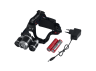 Headlamp rechargeable 3000 T6, charger 220V, cigarette lighter