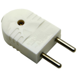 Lemanso simple plug white / LMA088 (pack. 24 pieces)