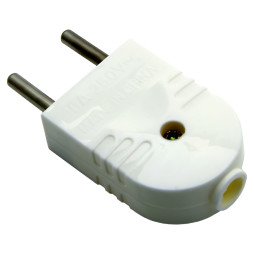 Lemanso simple plug white / LMA088 (pack. 24 pieces)