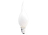 Lamp Lemanso C35T 60W E14 matte with tail
