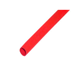 Heat shrink 6 (multiple of 1m) red LEDUA