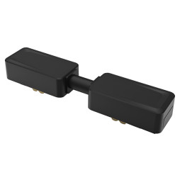 Straight black power connector for low-voltage busbar black LD4003 ULTRA Ardero