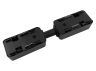 Straight black power connector for low-voltage busbar black LD4003 ULTRA Ardero
