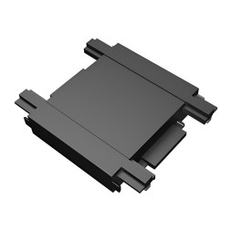 Straight connector for low-voltage busbar black CAB1400 LD4010 ULTRA Ardero