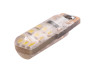 LED car lamp T10-3014-18smd in silicone white 12V LEDUA