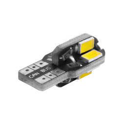 LED car lamp T10-5630-8smd white 12V LEDUA