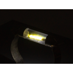 LED car lamp S85-36mm-COB spiral white 12V LEDUA