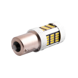 LED car lamp T25-4014-54SMD 1156 white 12V LEDUA