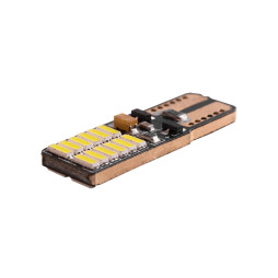 LED car lamp T10-4014-24smd white 12V LEDUA