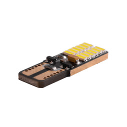 LED car lamp T10-4014-24smd white 12V LEDUA