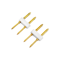 Double-sided connector for LED NEON 8x16mm + wire 2pin 220V #53/3