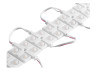 LED modules 2835-4smd 12V IP65 with lens white (20pcs plate) LEDUA