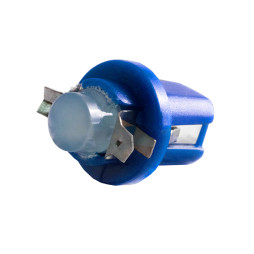 LED car lamp T5-B8.5-COB blue 12V LEDUA