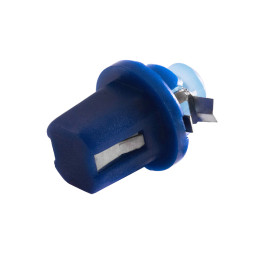 LED car lamp T5-B8.5-COB blue 12V LEDUA