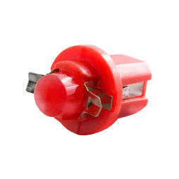 LED car lamp T5-B8.5-COB red 12V LEDUA