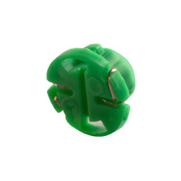 LED car lamp T5-B4.7-COB green 12V LEDUA