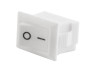 Switch KCD11-101 Small, 250VAC / 3A, 2 contacts, white LEDUA