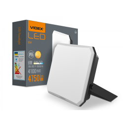 LED spotlight F3 50W 5000K 220V Black VLE-F3-0505B VIDEX