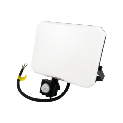 LED Floodlight F3 50W 5000K with Motion Sensor 220V Black VLE-F3-0505B-S VIDEX