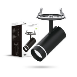 LED recessed light Feron AL196 10W 4000K black