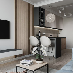 LED track light Feron AL103 30W 4000K black beam angle 60