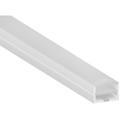 Silicone profile for LED strip 15x25 1 meter overhead SP-12 IP67 with thread (100m in a reel) LEDUA