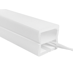 Silicone profile for LED strip 15x15 1 meter overhead SP-13 IP67 with thread (100m in a reel) LEDUA