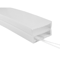 Silicone profile for LED strip 14x20 1 meter overhead SP-15 IP67 with thread (100m in a reel) LEDUA