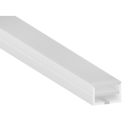 Silicone profile for LED strip 14x20 1 meter overhead SP-15 IP67 with thread (100m in a reel) LEDUA