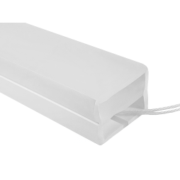 Silicone profile for LED strip 20x25 1 meter overhead SP-18 IP67 with thread (100m in a reel) LEDUA