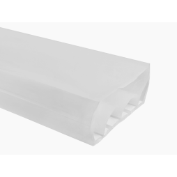 Silicone profile for LED strip 25x50 1 meter overhead SP-22 IP67 with thread (100m in a reel) LEDUA