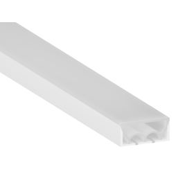 Silicone profile for LED strip 25x50 1 meter overhead SP-22 IP67 with thread (100m in a reel) LEDUA