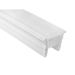Silicone profile for LED strip 14x20 1 meter mortise SP-23 IP67 without thread (100m in a reel) LEDUA