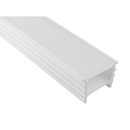 Silicone profile for LED strip 20x25 1 meter mortise SP-24 IP67 without thread (100m in a reel) LEDUA