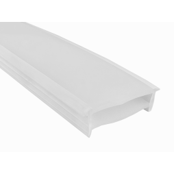 Silicone profile for LED strip 13x35 1 meter mortise SP-25 IP67 without thread (100m in a reel) LEDUA