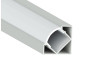 Aluminum profile for LED strip AL-07 1 meter anodized corner LEDUA