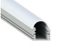 Aluminum profile for LED strip AL-02 1 meter anodized surface LEDUA