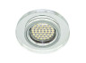 Built-in luminaire Feron 8060-2 under a lamp with backlight chrome