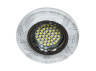 Built-in luminaire Feron 8686-2 under a lamp with backlight silver