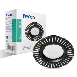 Built-in lamp Feron GS-M394 black